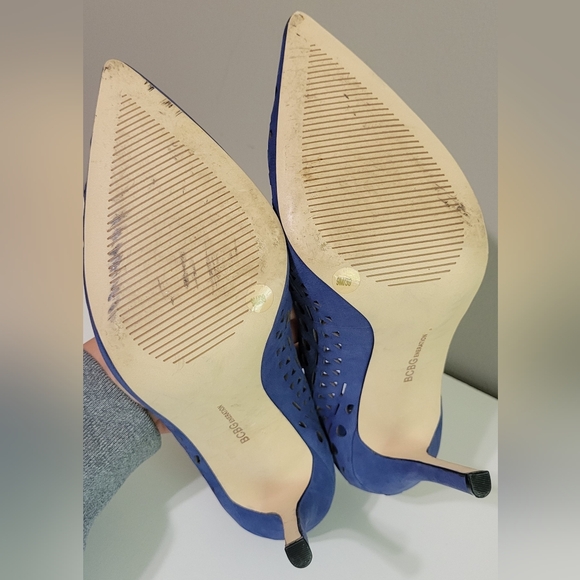 BCBGeneration Cut-Out Leather Heels - Picture 11 of 11
